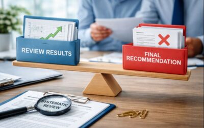 CoEHAR paper reveals a new bias in medical evidence reviews: “positive results, negative advice”